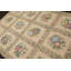 Tapis traditionnel kaki en laine tissé à la main 6 x 9