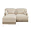 Canapé modulaire avec repose-pieds Comfy Chenille