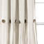 Panneau de rideau simple semi-transparent en lin Lush Decor-613155349