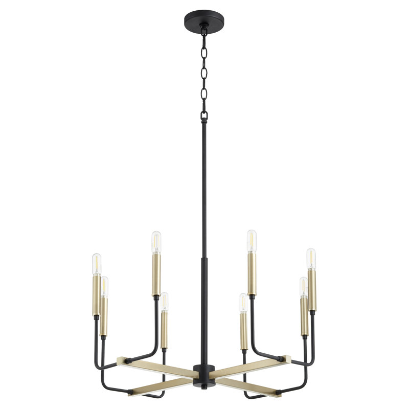 Lustre classique / traditionnel à 8 lumières de style bougie Arbuckle