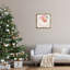 Cadre flottant pastel Jolly Santa, design par Mollie B.-550942339-550942342