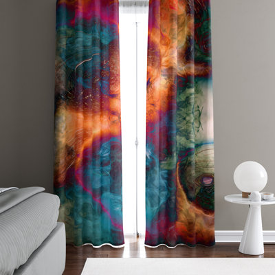 Semi Sheer Curtains / Drapes Pair