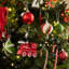  Ensemble d'ornements de Noël, décorations d'arbre de Noël incassables en forme de boules de Noël rouges, vertes et blanches en vrac, décorations fantaisistes pour arbres de Noël