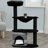 TRIXIE Giada 44" Cat Tree, 4-Level Sisal Cat Scratcher, Plush Covered Cat Condo with, Removable Cushions, Cat Bed