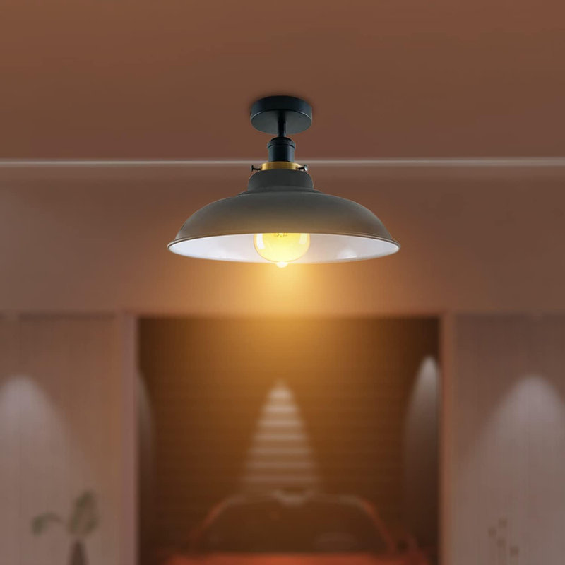 Kunze Flush Mount, Grey