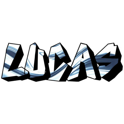 Décalcomanie murale graffiti