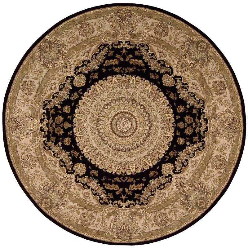 Boothwyn Wool Oriental Indoor Rug, Rectangle 5'6" x 8'6"