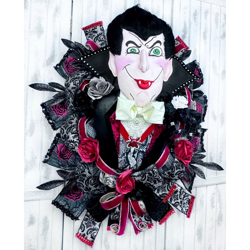 Couronne d'Halloween 24 po Dracula