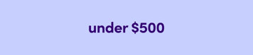 under $500