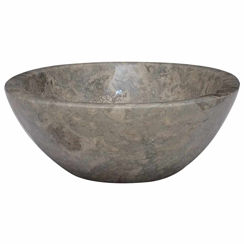 Sink Gray Marble 20.9 x 15.7 x 5.9 in Rectangular Countertop Wash Basin