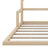Wood Floor Bed with House-shaped Headboard-831418970-831418973
