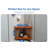 Teak Shower Bench for Inside Shower -Grade A Solid Teak Wood Shower Stool,Non-Slip Spa Chair(Brown)