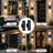 8-Pack 12" Modern LED Up and Down Wall Sconce – Aluminum  Round Wall Light, IP65 Waterproof-1072687662