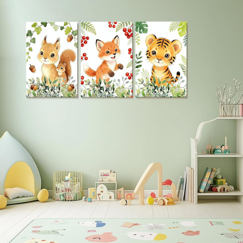 3 Piece Wrapped Canvas Print