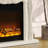 Solid Wood Freestanding Fireplace-357496439