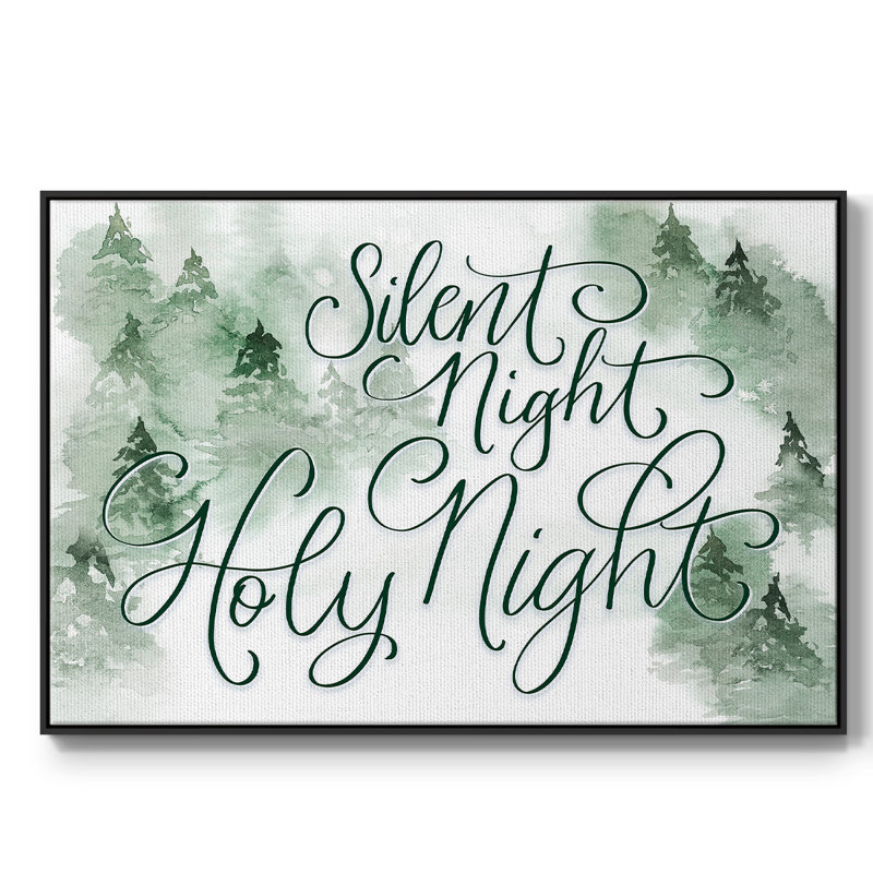 " Holy Night ", H 27 po x l 41 po x P 2 po, Noir
