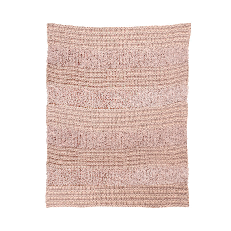 Jeté tissé Your Your Lifestyle par Donna, Rose
