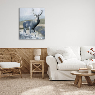 Art de giclée de cerf de la forêt Woodland par Stellar Design Studio