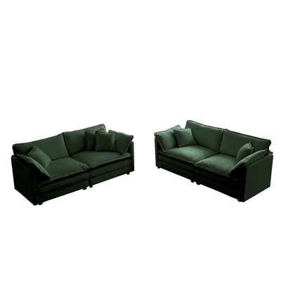 2 Piece Sofa Set