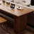 Walnut Rectangular Solid Wood Writing desk-776176644