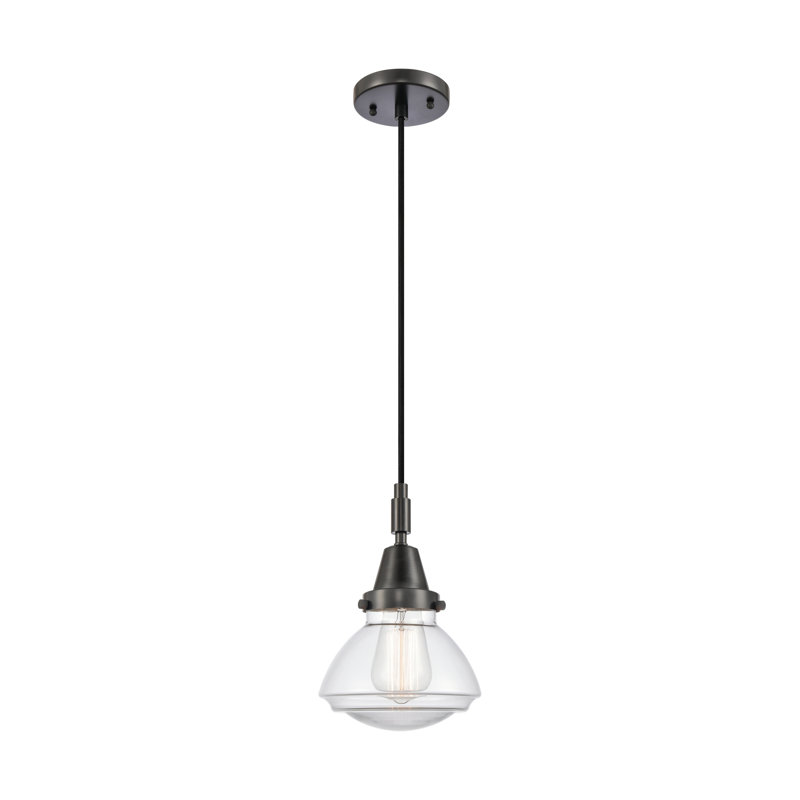 Olean - Mini-luminaire suspendu à cordon 1 lumière 7 po
