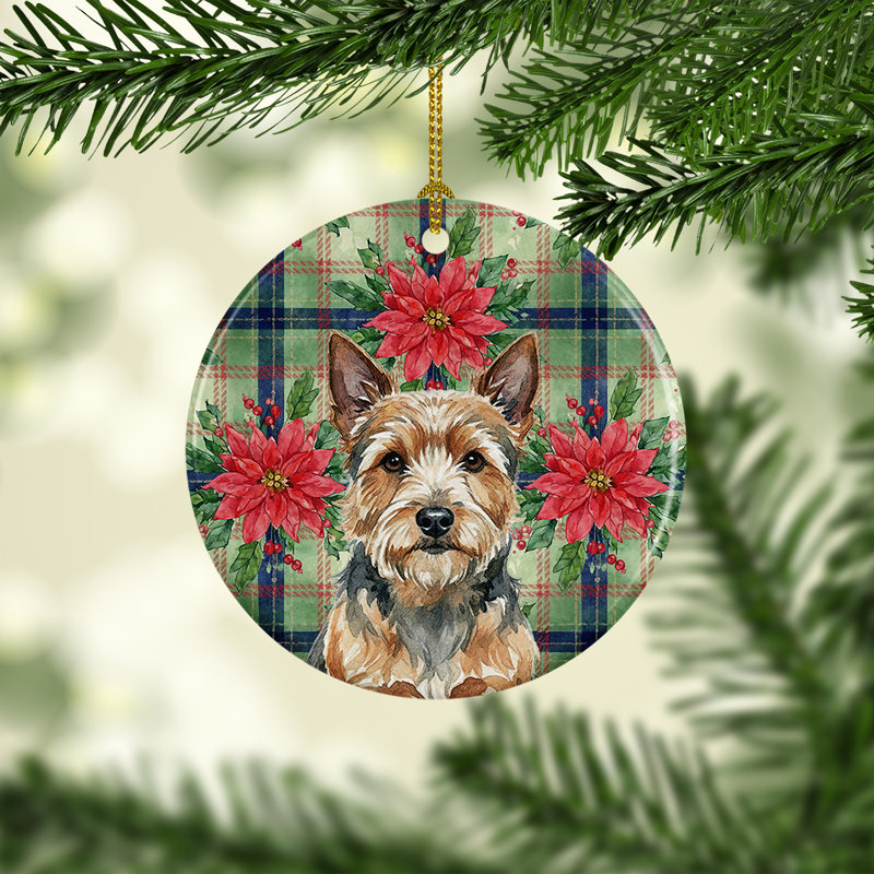 Ornement en céramique Norwich Terrier, Norwich Terrier