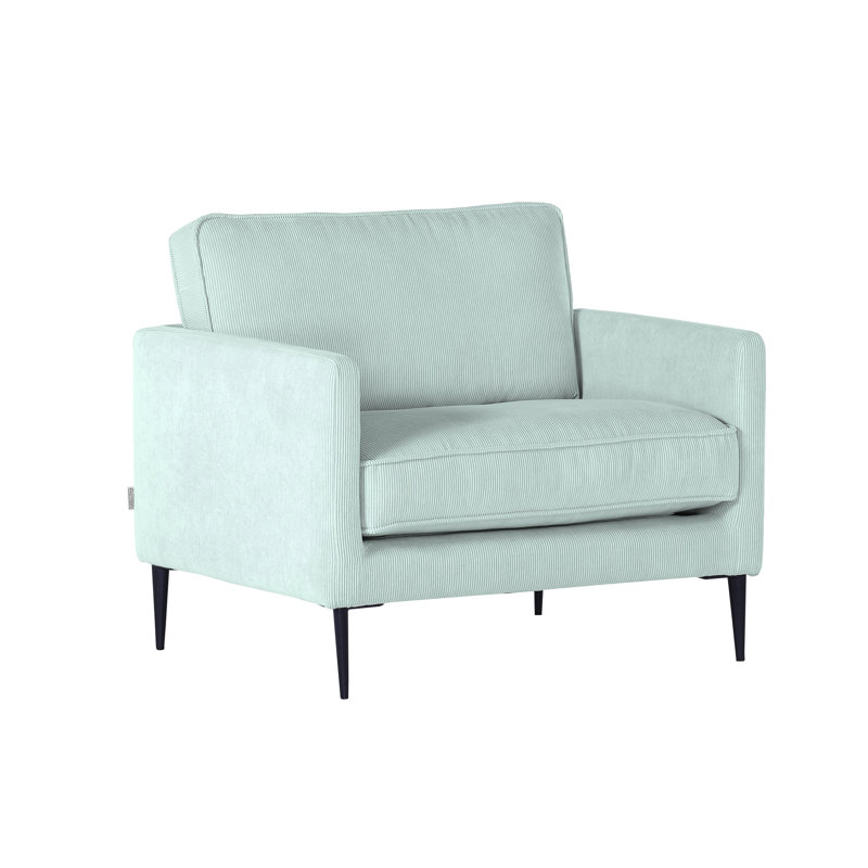 Indulis Upholstered Armchair, Green