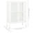 Sideboard White Powder-coated steel, tempered glass Medium-1116565215-1140442593