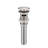 Waterfall Spout Bathroom Sink Single Handle Faucet With Pop-Up Drain (With Overflow)-118543516