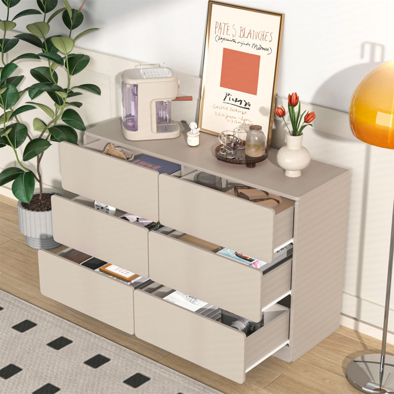 47.24'' Console Table, Beige