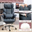 Gaming Chair,office Chair With Pocket Spring Lumbar Support, Ergonomic Comfortable Wide Office Desk Computer Chair With Outward Fixed Soft Armrests And Footrest,(pu Leather)-2002788333