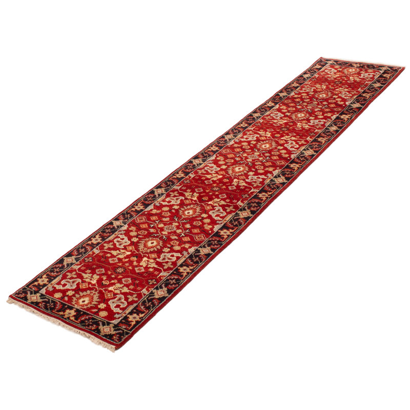 Tapis rouge Serapi Heritage 2 pi 7 po x 12 pi 2 po
