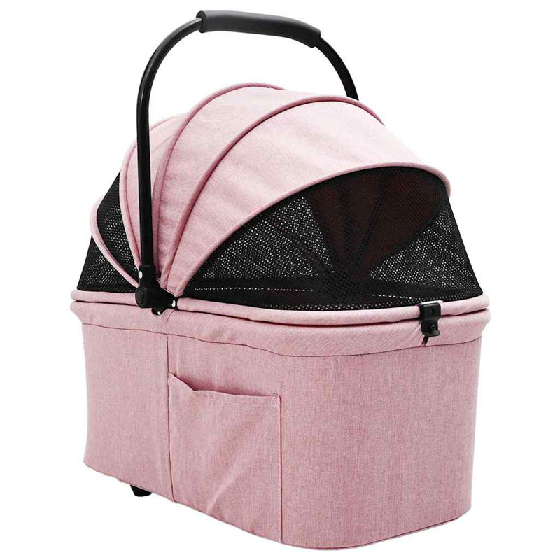 Foldable Pet Jogger Stroller, Pink