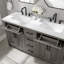Ensemble de meuble-lavabo double 60 po Buzbee