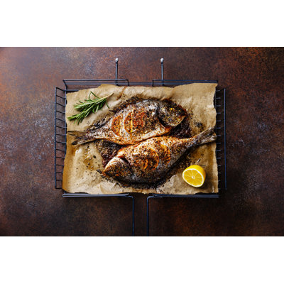 Grilled Dorado - Wrapped Canvas Print