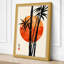 Bamboo Under Moon Japandi - Wrapped Canvas-430804400-430804412