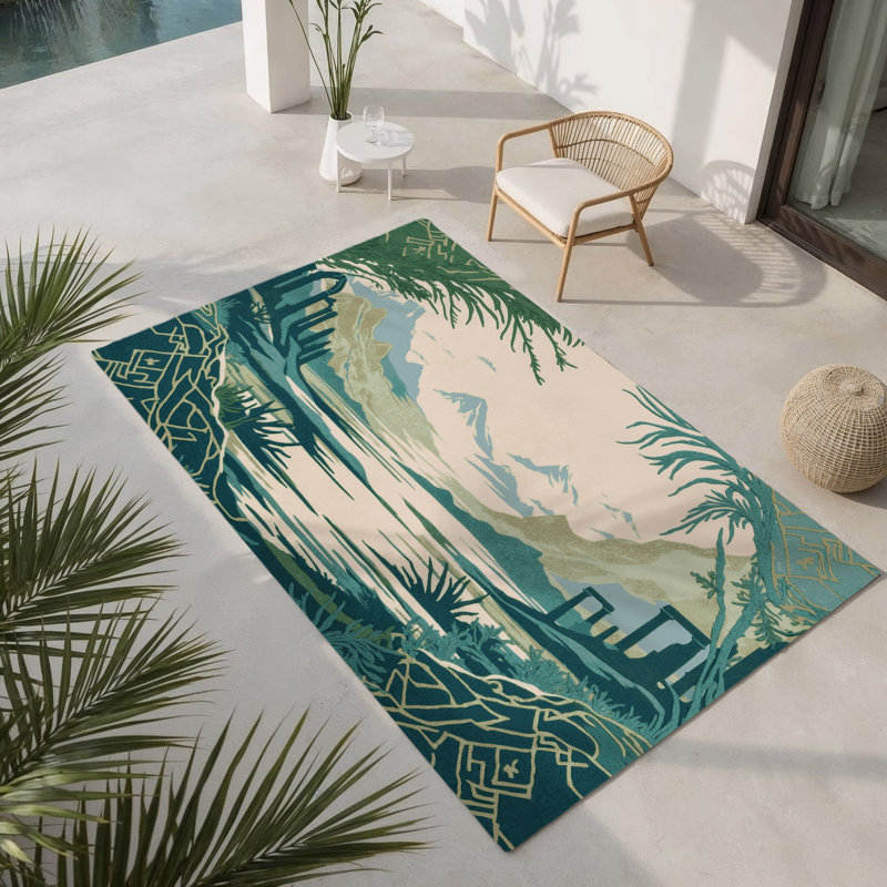 Tapis intérieur et extérieur Lightbringer, Rectangle 2' x 3'
