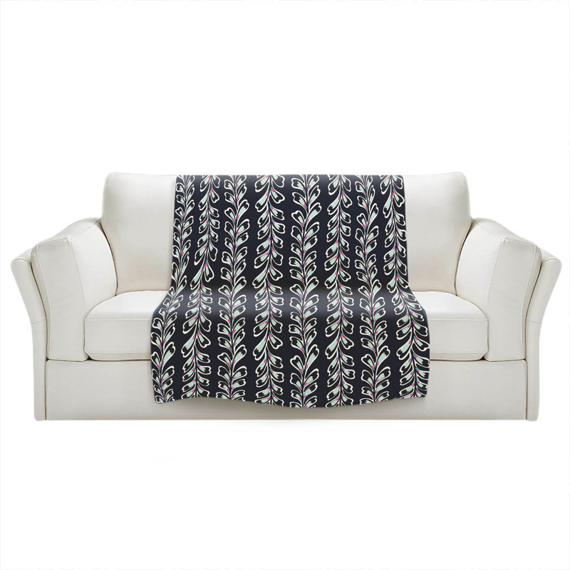 Hand Woven Throw Blanket, 68" x 80"