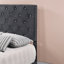 Lit simple en velours noir Modena-83537957-83537958