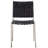 Ryland 18.5'' H Leather Upholstered Metal Armchair-458818717-458031447