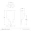 Larissa 2 - Light Flush Mounted Sconce