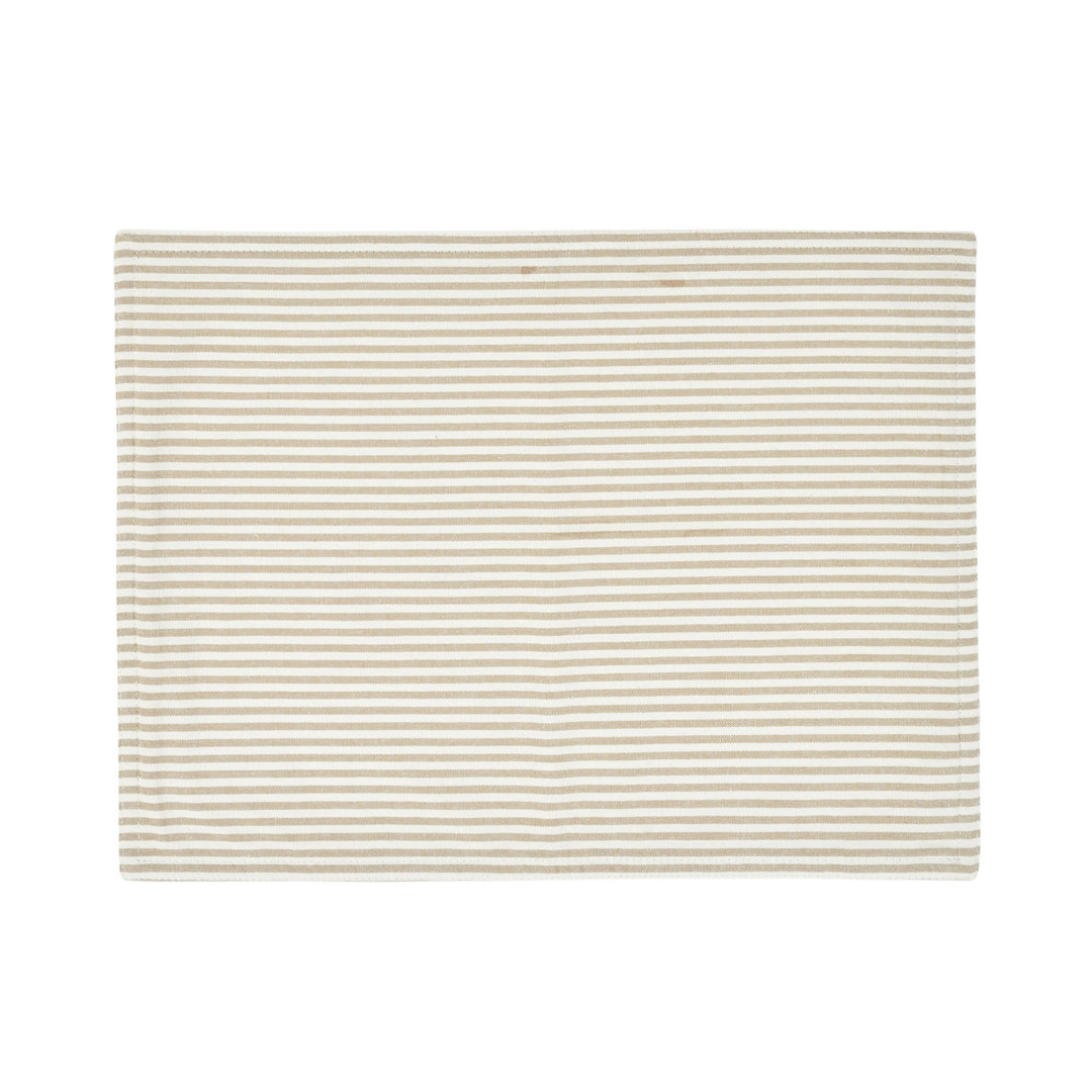 Striped Rectangle Placemat (Set of 4) Lush Decor