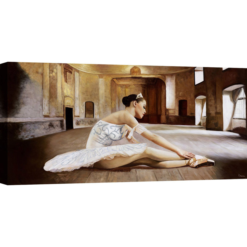 Rehearsal by Pierre Benson - Wrapped Canvas Print, 35cm H x 70cm W x 4cm D