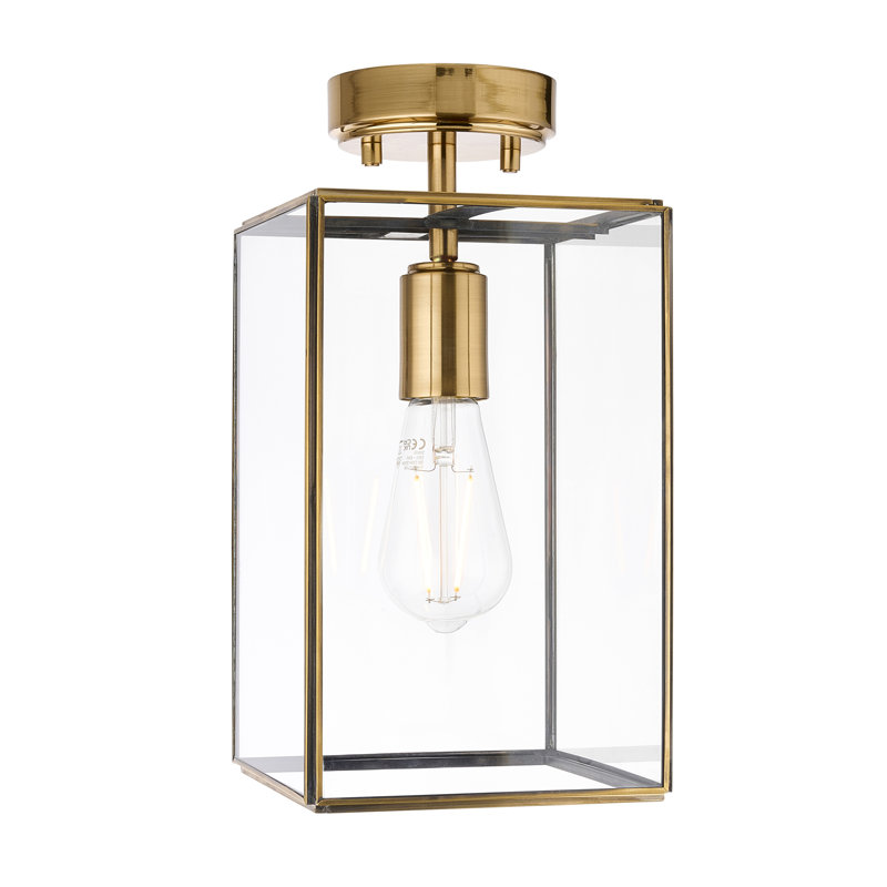 Reba 1 - Light Glass Flush Mount