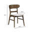 Chaise rembourrée en bois massif-121600682
