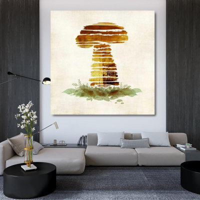 Rosalind Wheeler Emery, Kristin Gallery Wrapped Canvas Art Titled: Mushroom