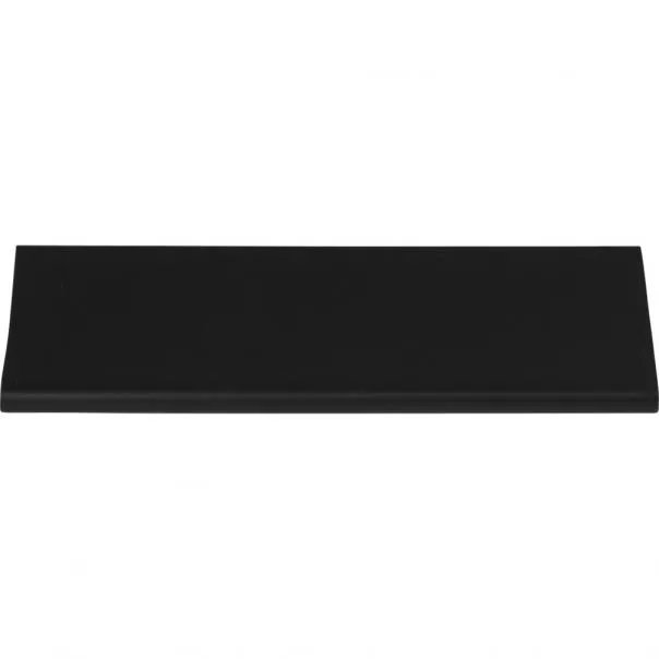 Matte Black Aluminum Finger Pull Bar with Mounting Hardware
