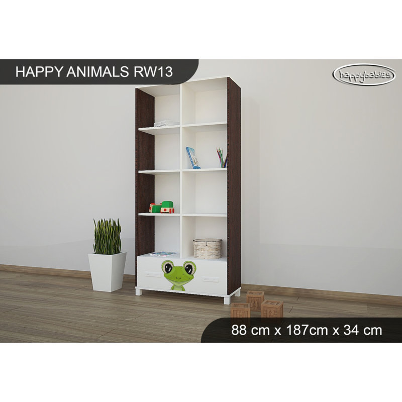 187cm H X 88cm W Animals Kids Cube, Wenge Chestnut