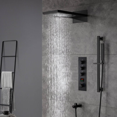 Complete Shower System with Rough in-Valve