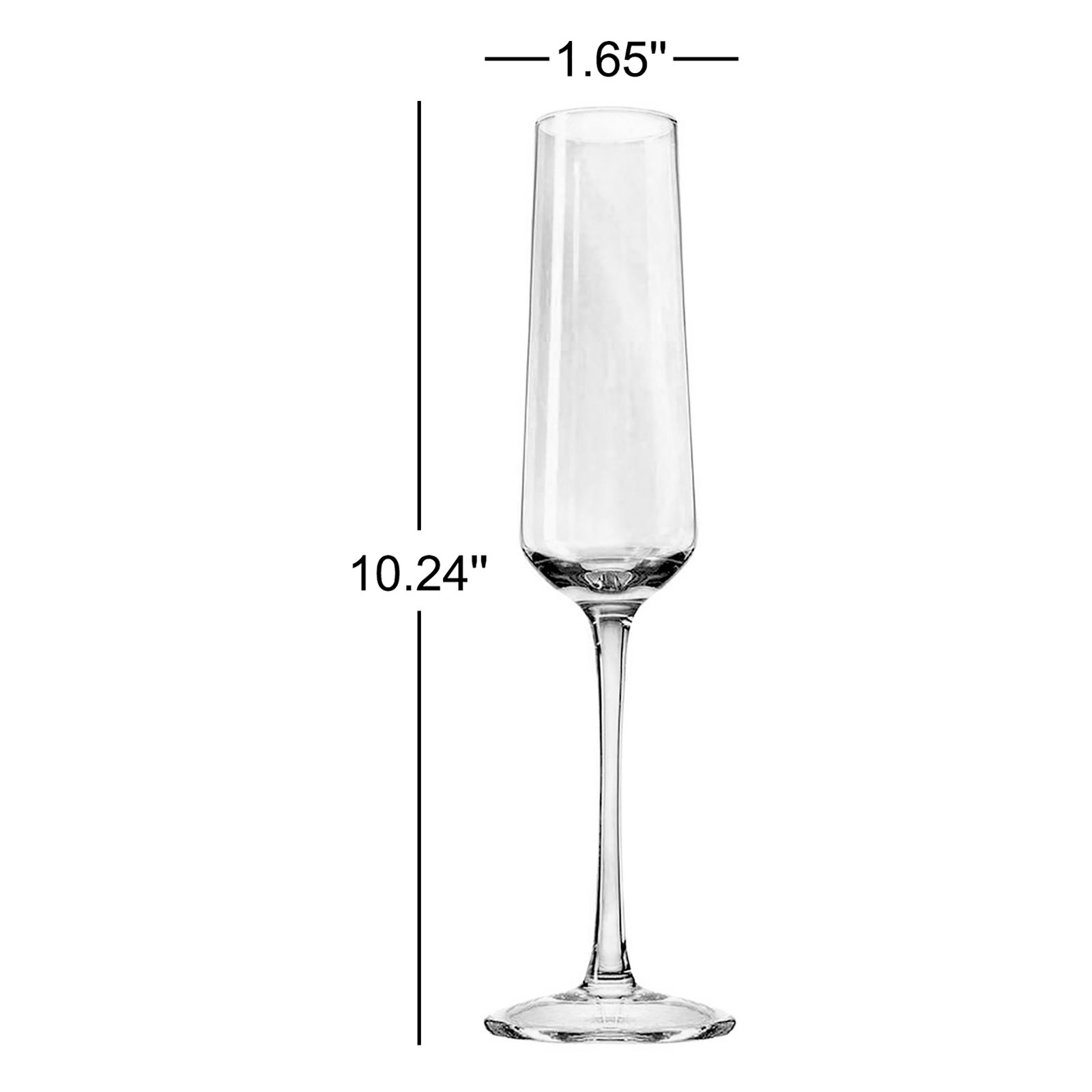 Monterey Crystal Champagne Flute
